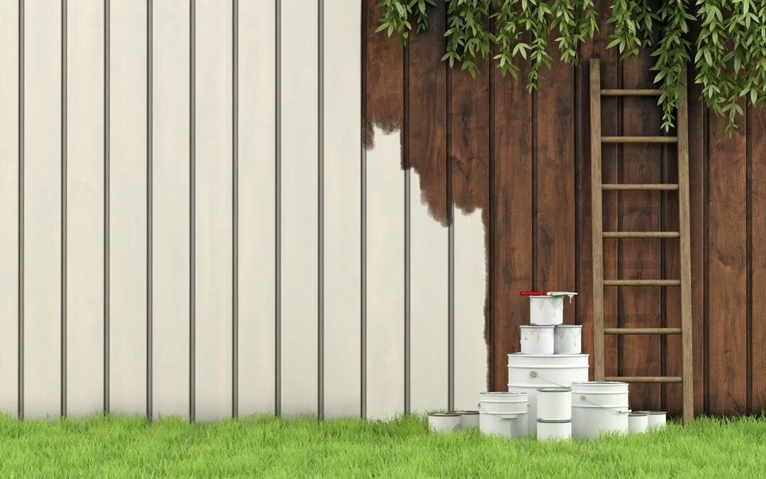 Decorative Fence Painting