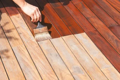 Wood Deck Staining